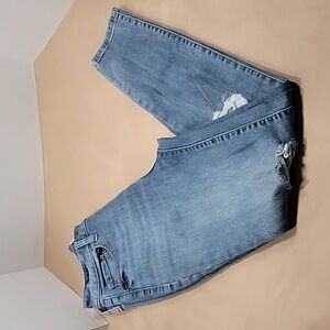 Studio Blue, Size 28, Slim, Distressed Blue Jeans, GUC